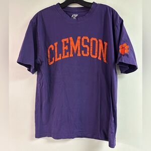 Clemson University Tigers Embroidered Logo T-Shirt Unisex